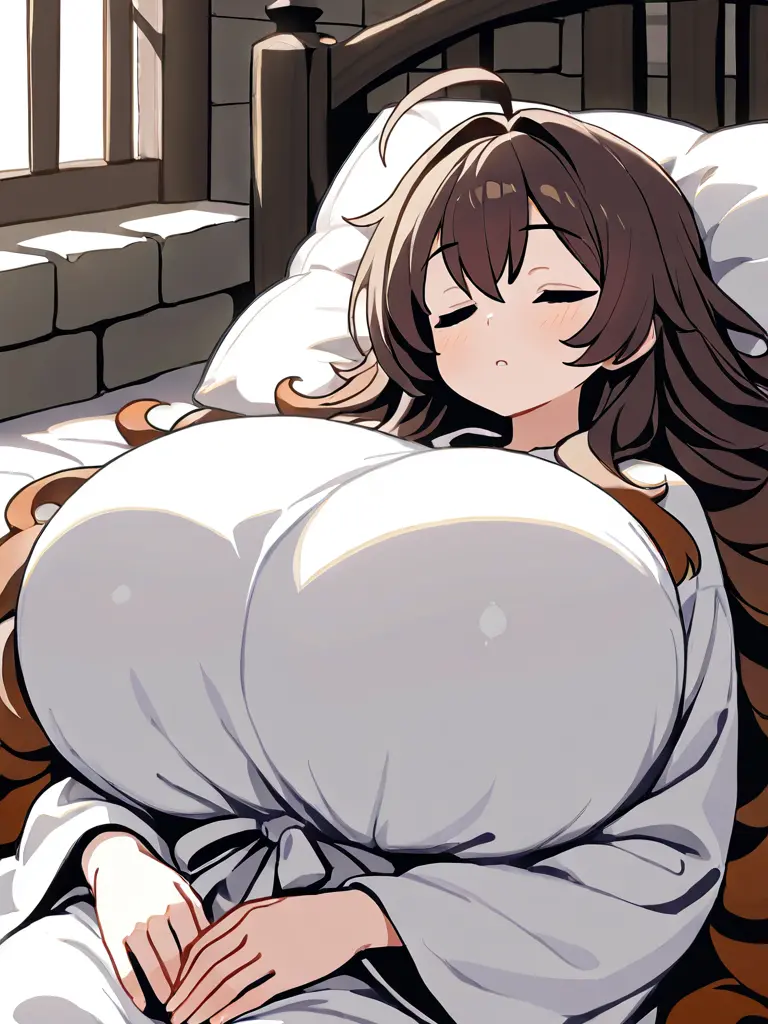 sorara1613의 眠る母、もう一人の母。