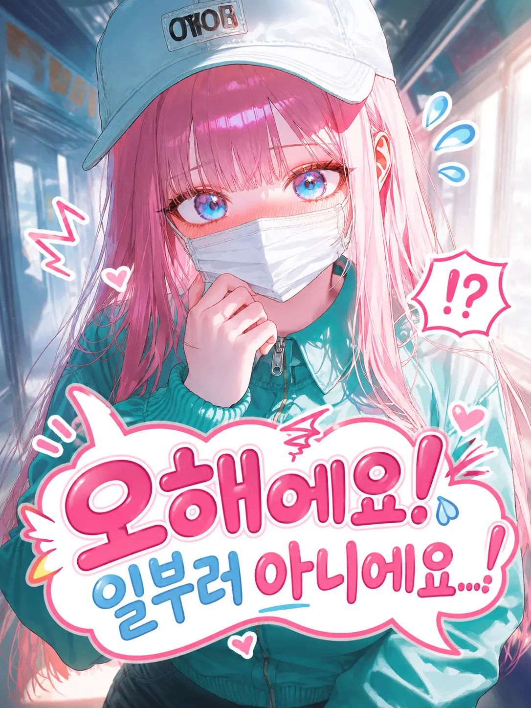 Michaelle의 오해에요! 일부러 아니에요...!
