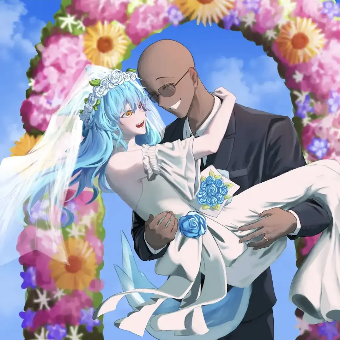 FuzzyWoman1633의 💙Kira & Malik🤎 Wedding