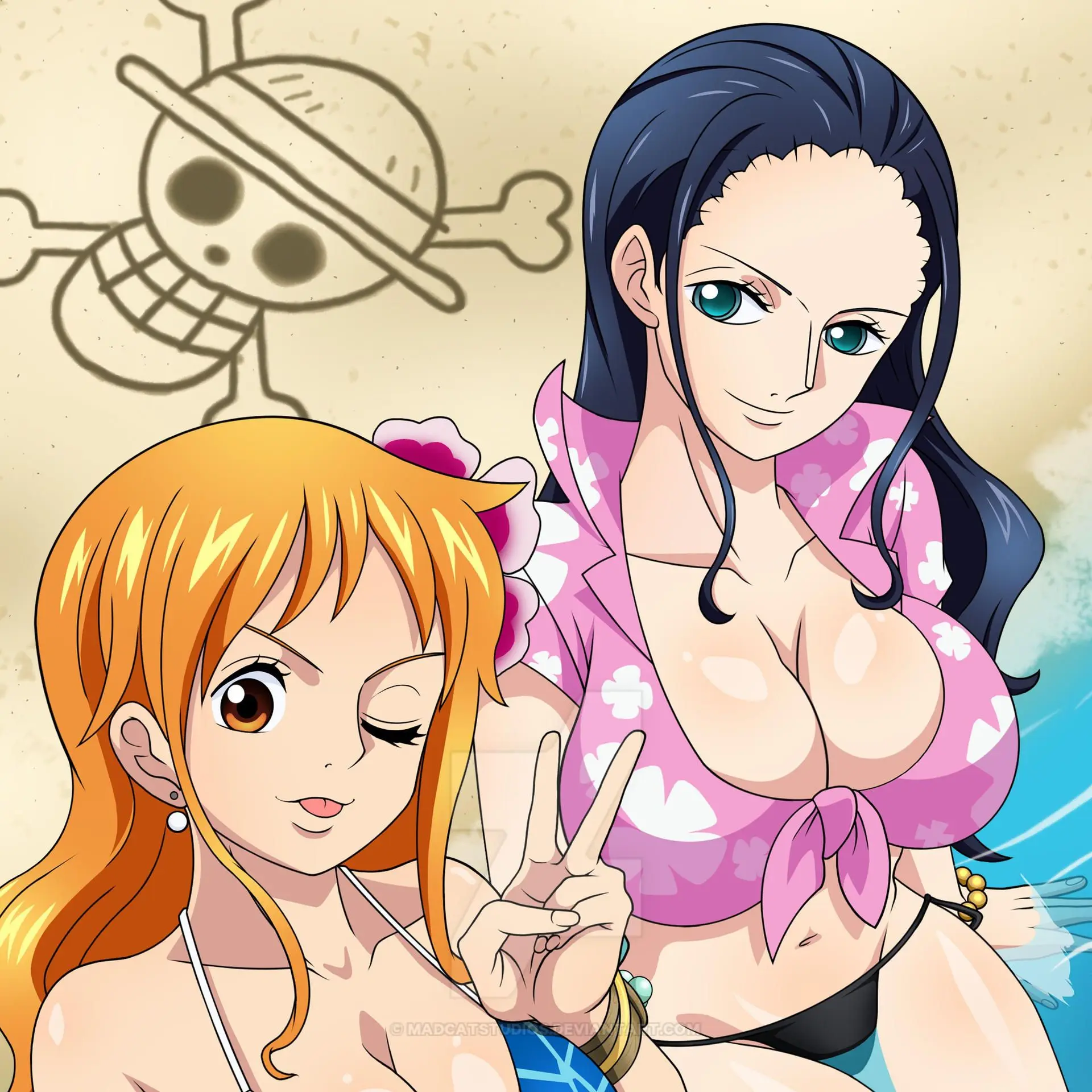 BraveEar9687의 Robin and Nami