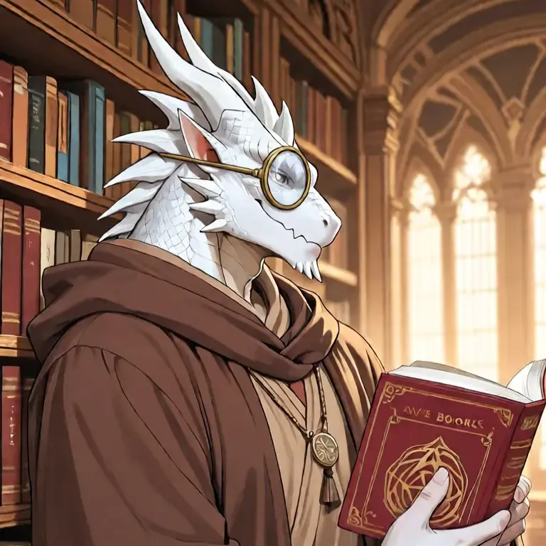 K.0ani.ku의 魔術学院の司書竜人