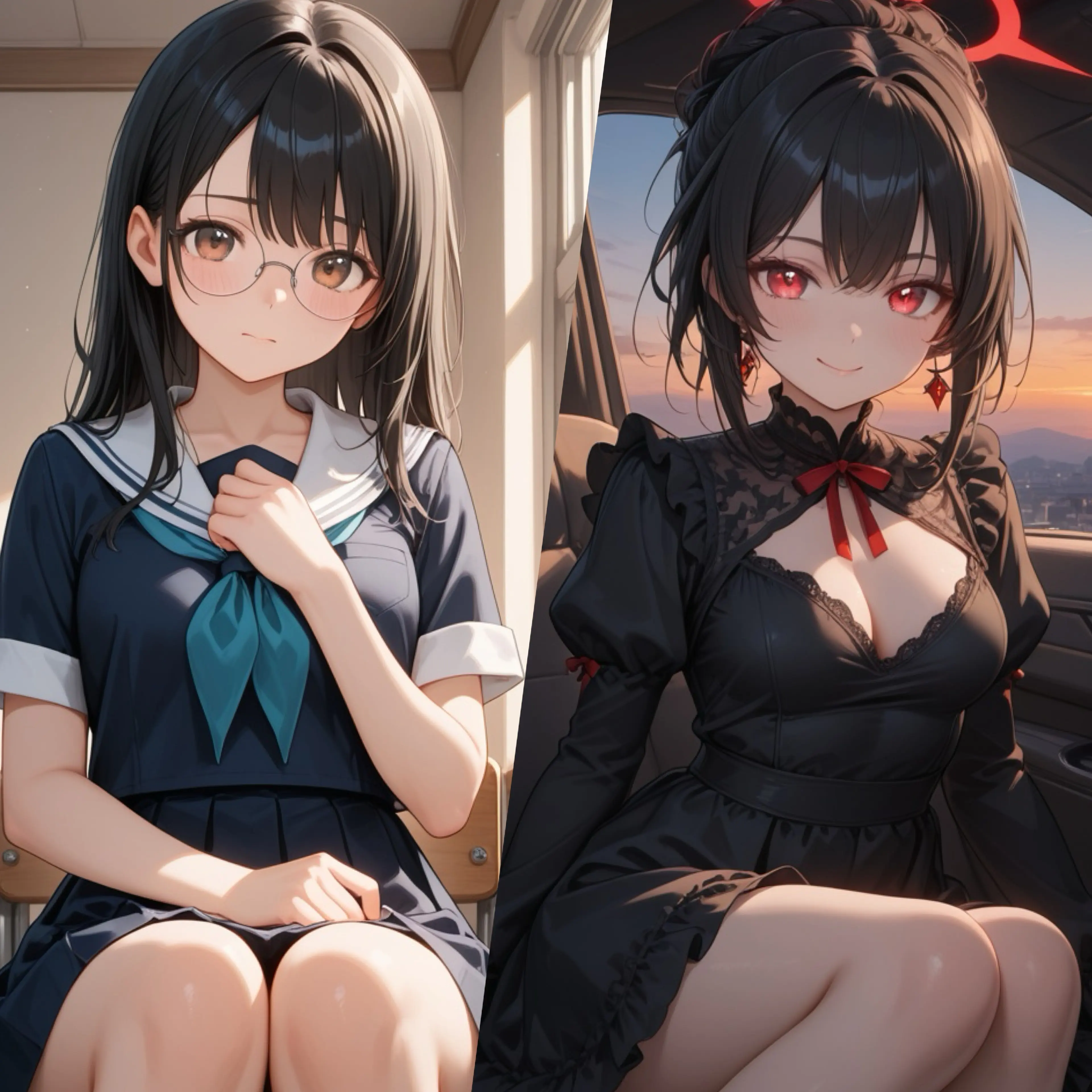 AngstyArmor3129의 クラスの地味子、実は財閥のお嬢様!?