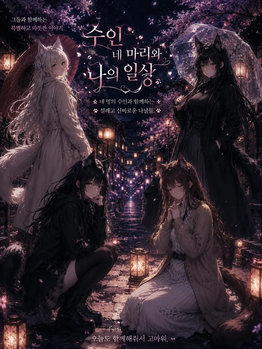 vael186의 《수인 네 마리와 나의 일상》