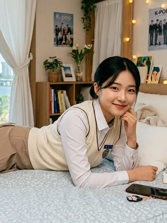 NuttyFrame7824의 방학식과 함께 집에 놀러온 여사친