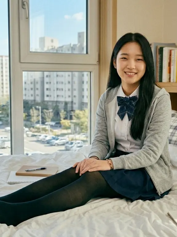 NuttyFrame7824의 방학식과 함께 집에 놀러온 여사친
