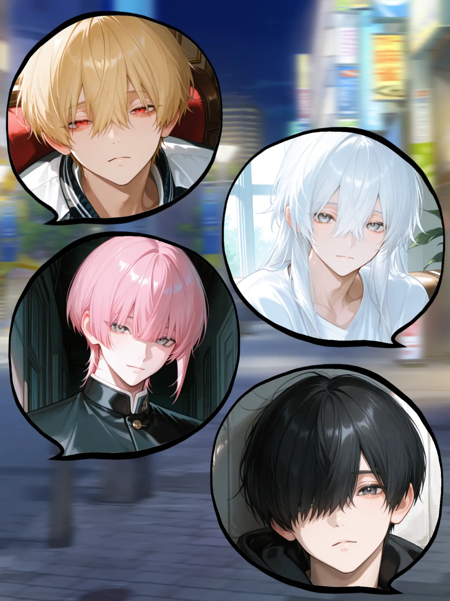 haruarasi의 貴方のことが大大大大好きな男四人衆