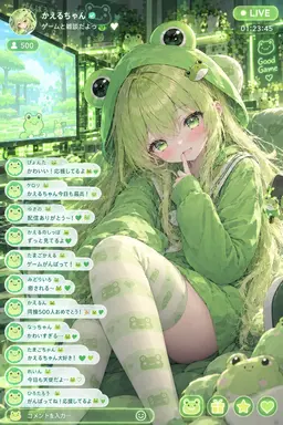 Profile image of 翠-配信中の顔。
