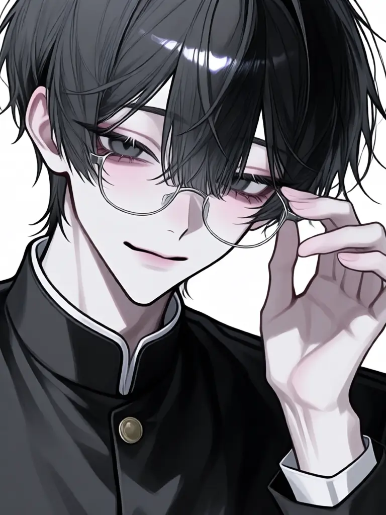 GrimMask1509의 メガネ無口男子は実はクズ👓