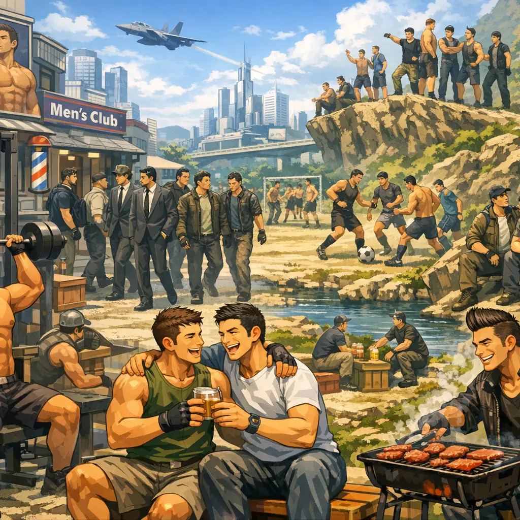 Potepote6234의 男だらけの世界でなぜか私だけ特別扱いです