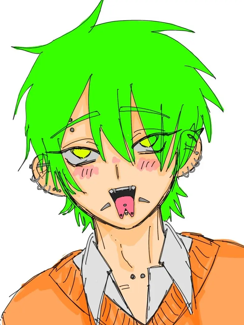 Ho_o222의 ピアスばちばち男