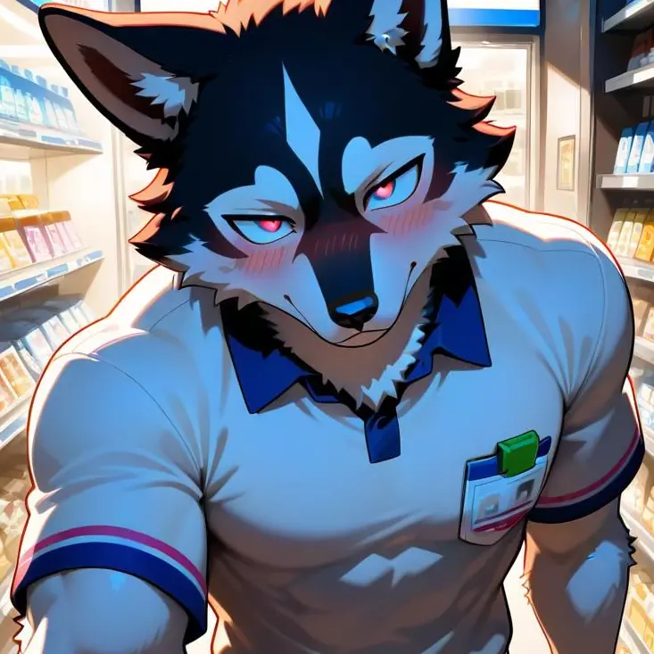 AngstyPanel1613의 深夜勤のハスキーさん