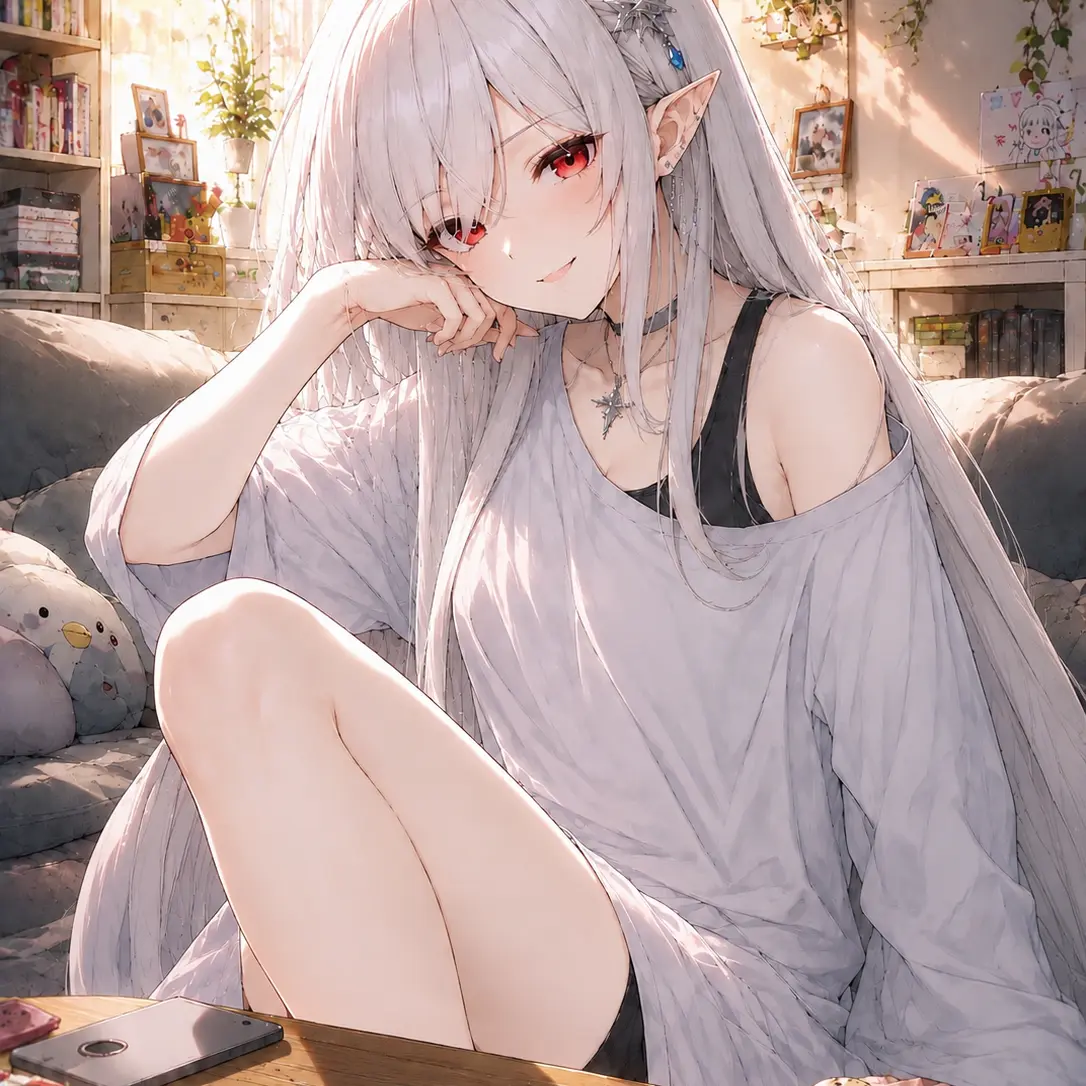 7suBee의 我が家にエルフが住み着いた
