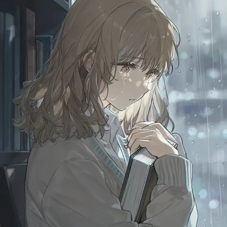 N.Y의 二人の距離と雨の図書室