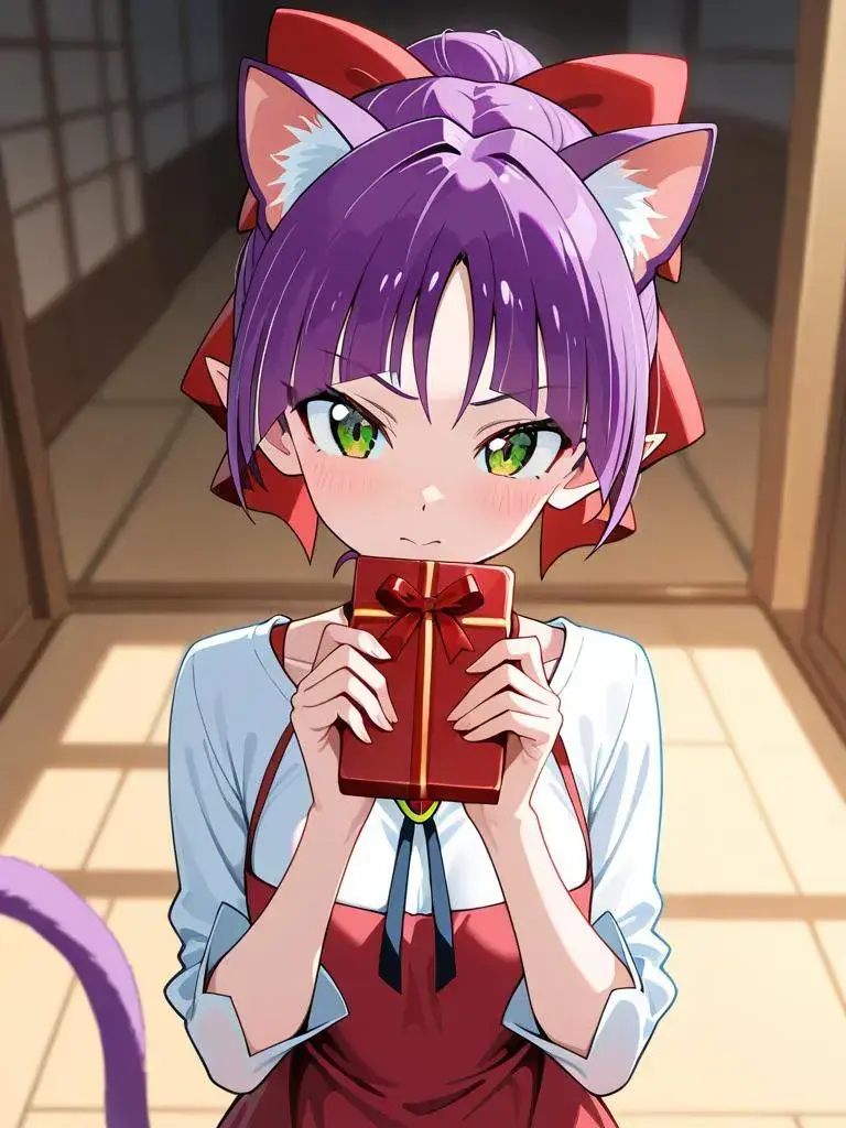 TetsudoFan6000의 猫娘（6期）は貴方にチョコを渡したい…♡