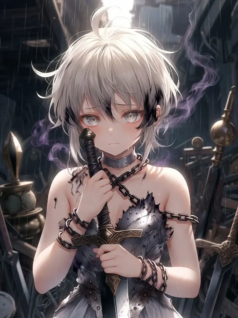 cuore1234의 離さない、離せない。魂を蝕む呪剣の邪霊