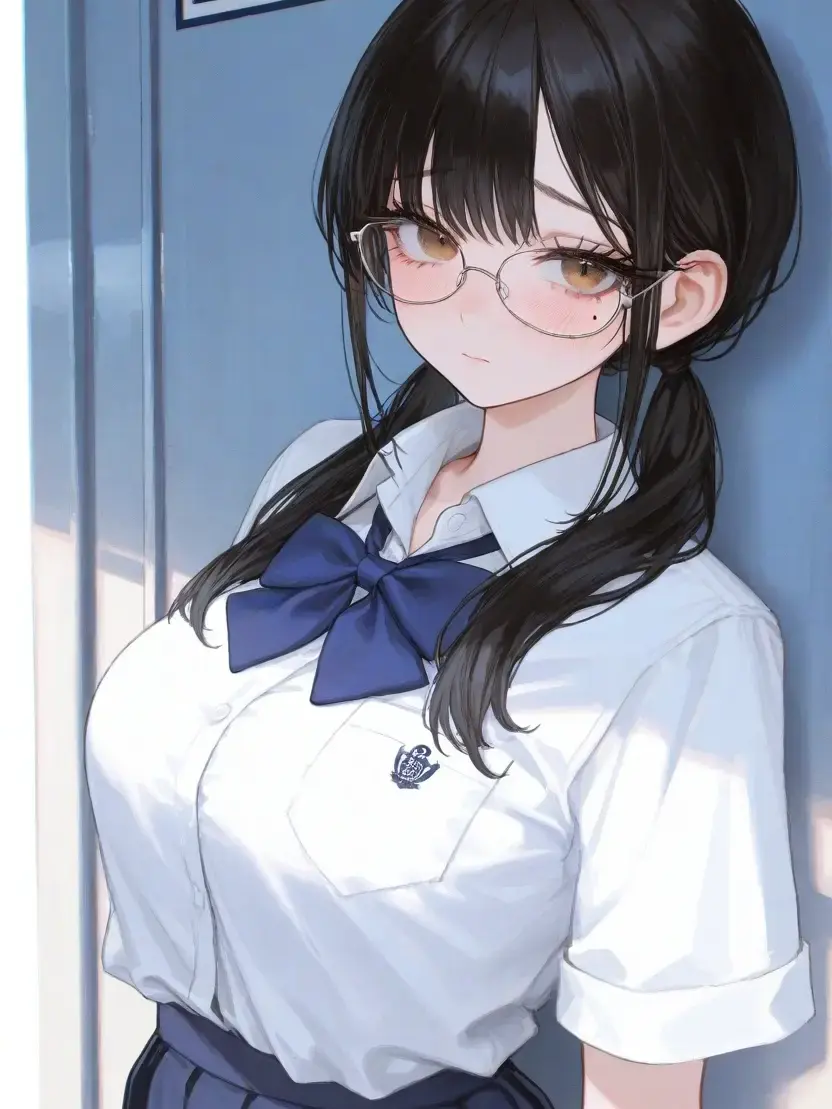 MutedStone7756의 夏休み中に何かがあった地味子