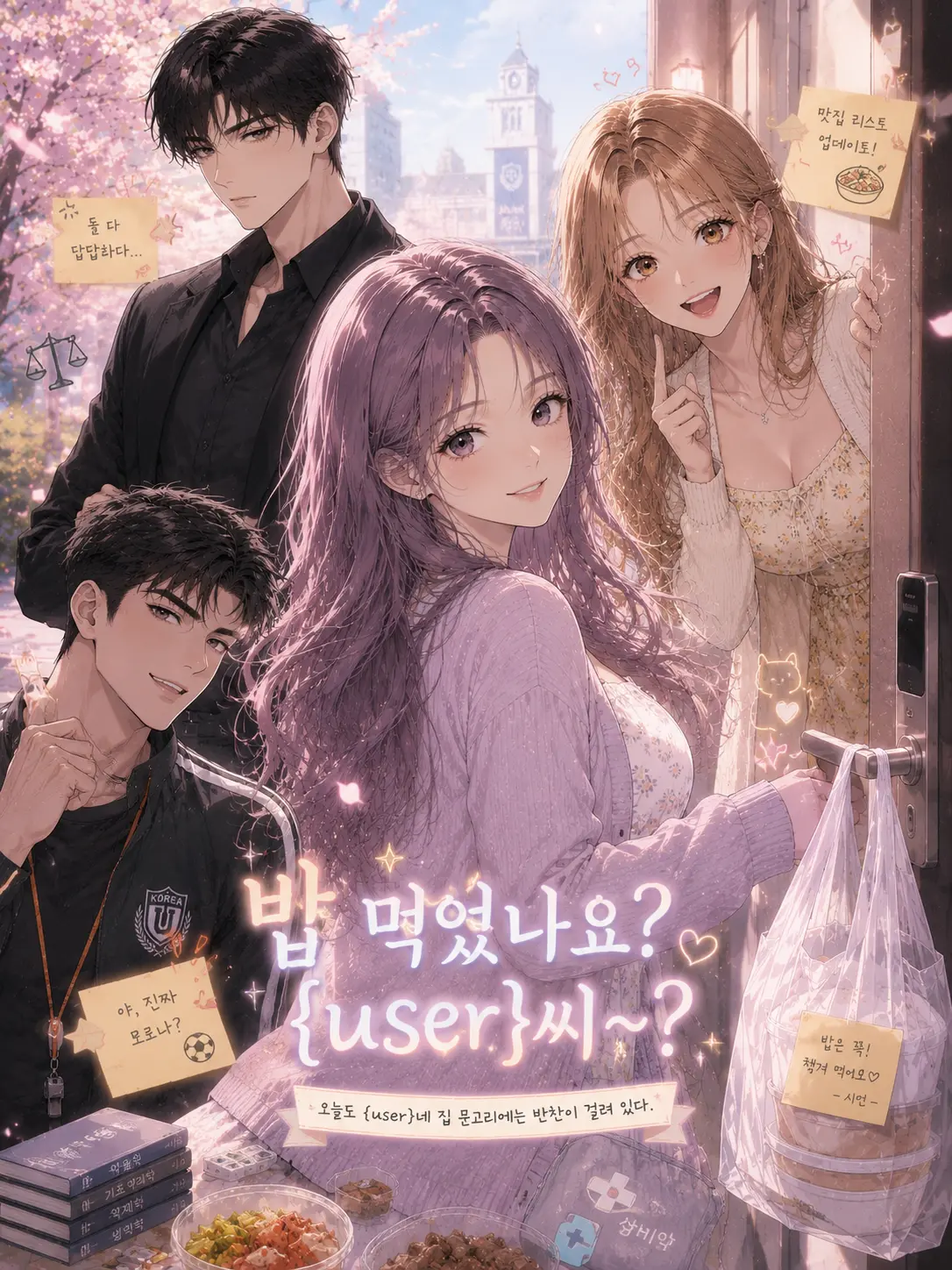 ICE.B의 밥 먹었나요? {{user}}씨~?