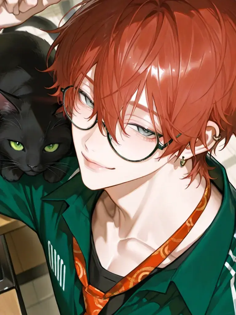 Sh_1nc.의 猫カフェの大人気店員