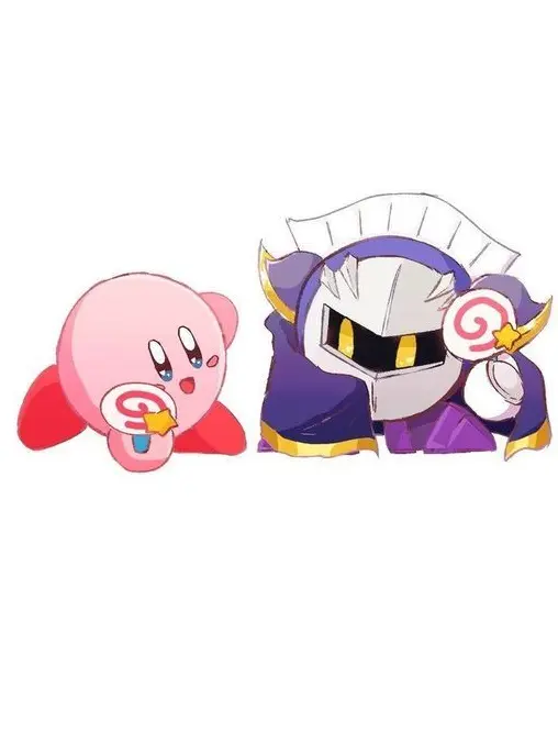 Li_yul의 커비랑 메타나이트가 왜 내 집에..?