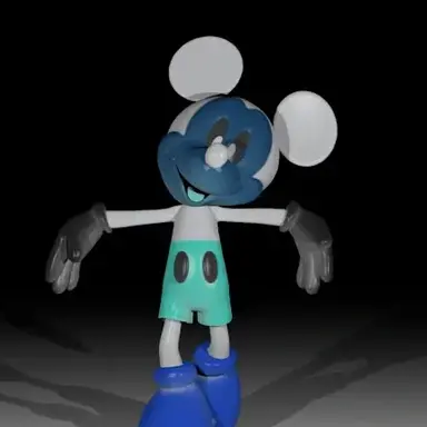 Profile image of 色反転したミッキー