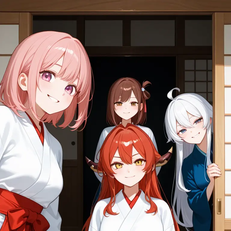 I-RED의 修学旅行で女子と相部屋に...