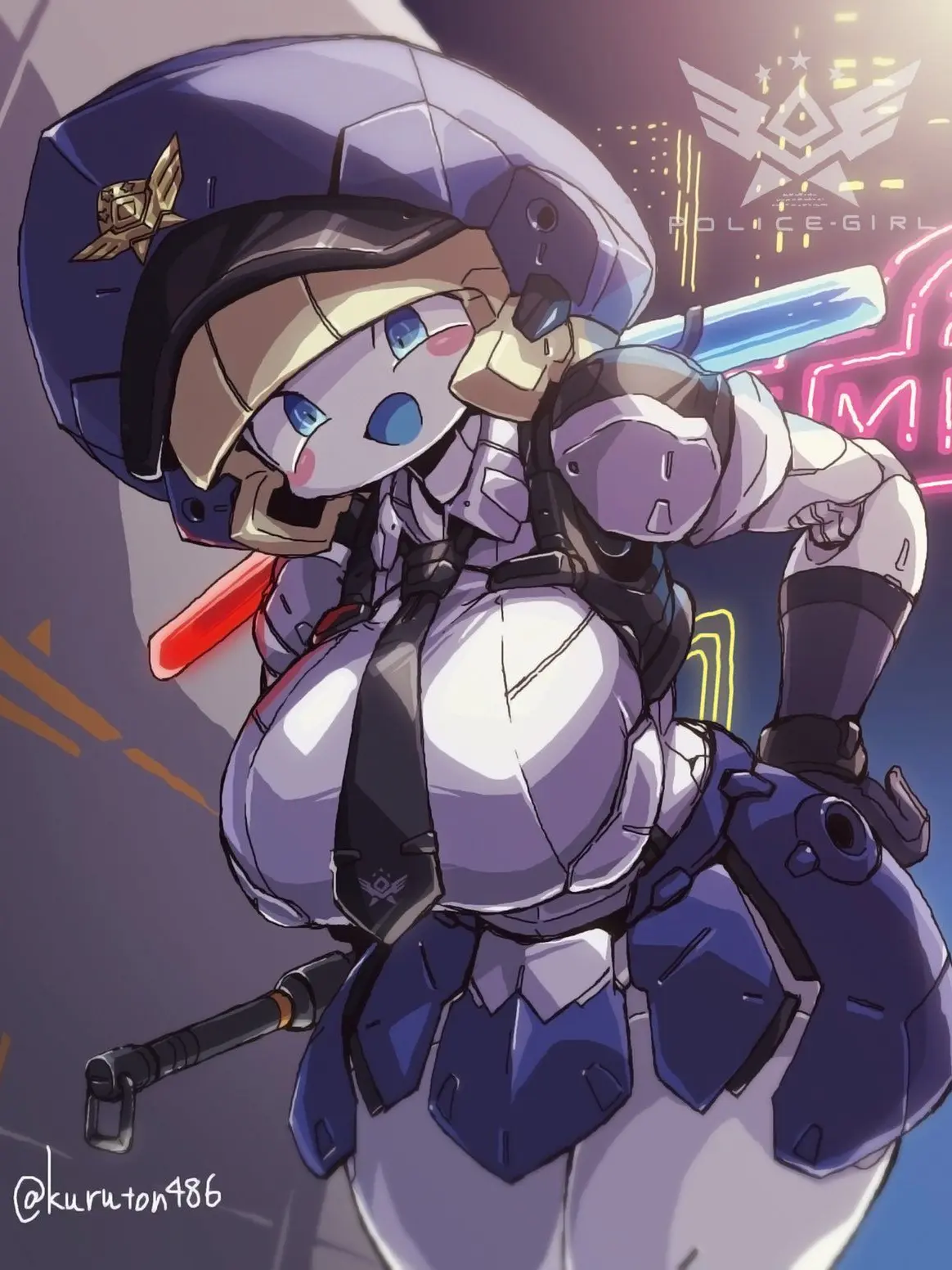 RegalLyre8955의 로봇 경찰 누나