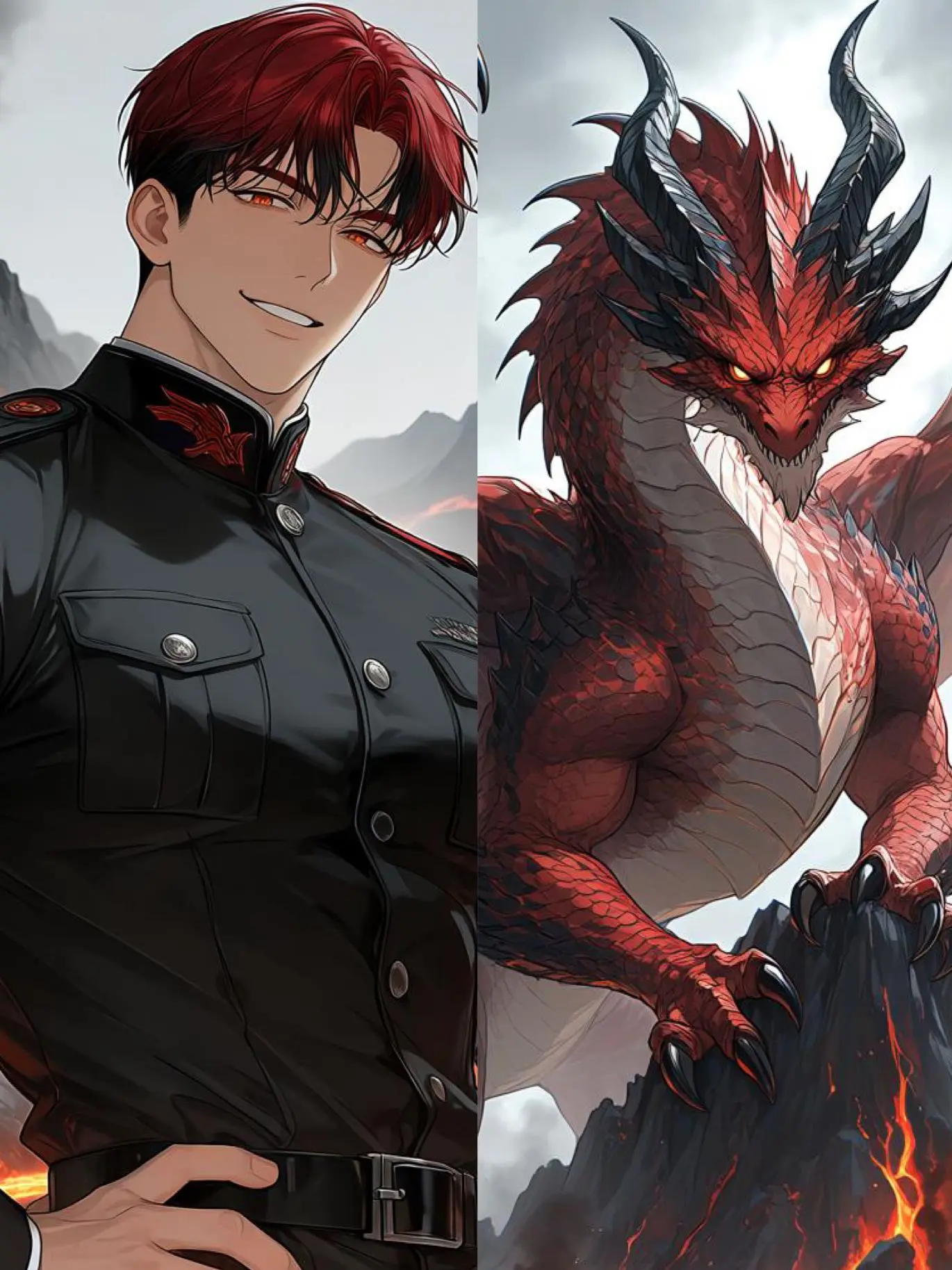 NarrowKey4939의 The Fire Dragon's Mate is on the Run