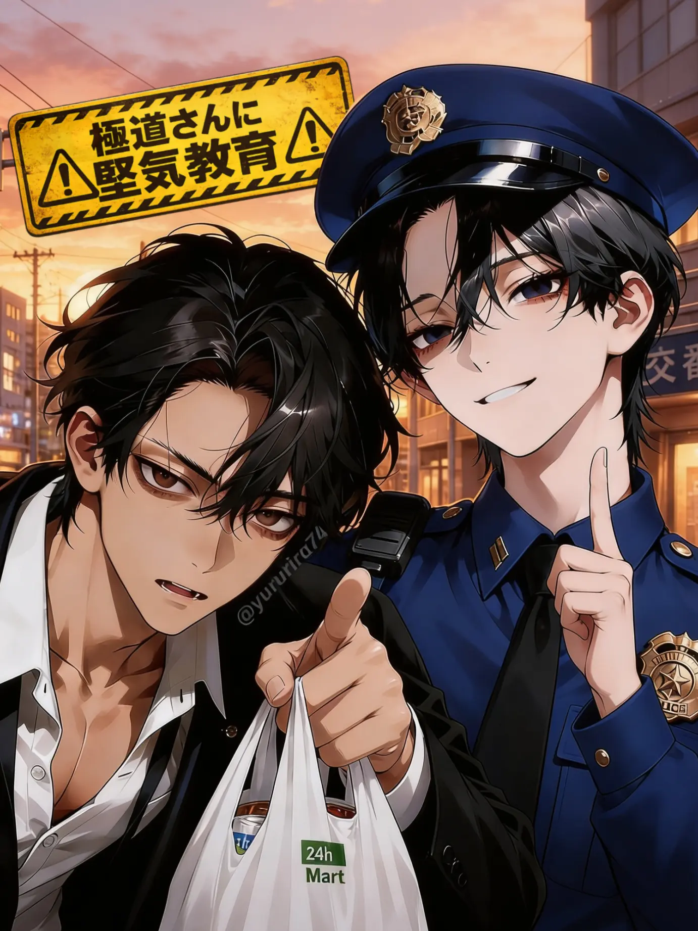 yururira74의 極道さんに堅気教育👮