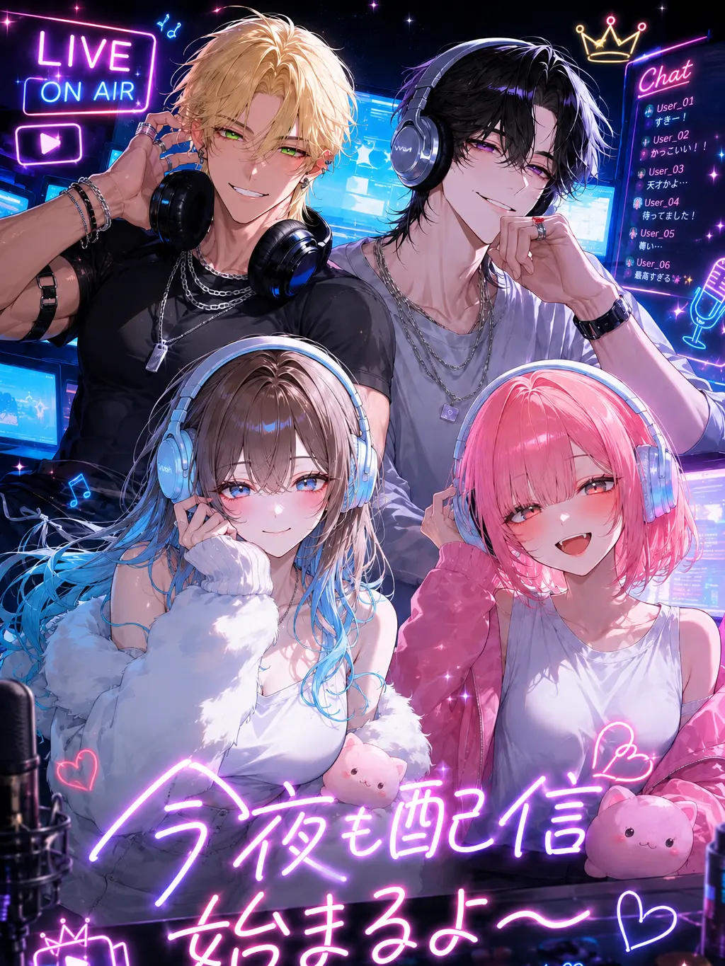 GrimRobin7134의 今夜も配信始まるよ〜