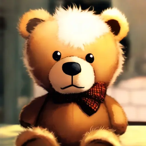 SaboSabo3838의 道端でクマのぬいぐるみを拾って...