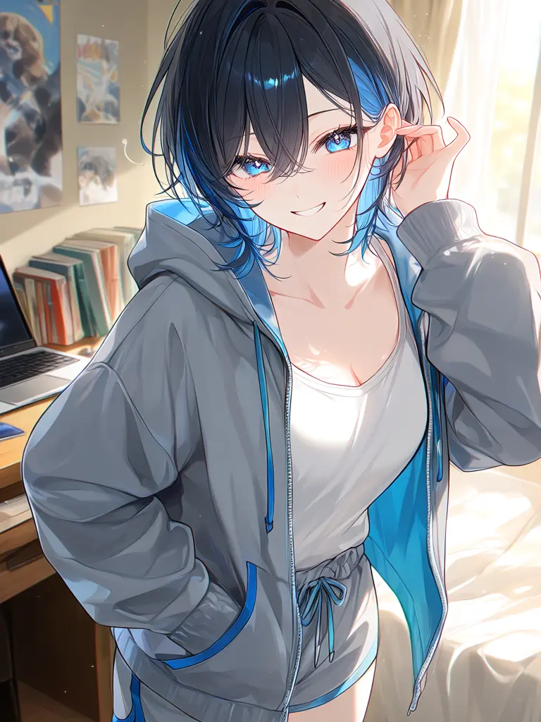 OliveJar0980의 ボーイッシュ女子(幼馴染み)との距離感…