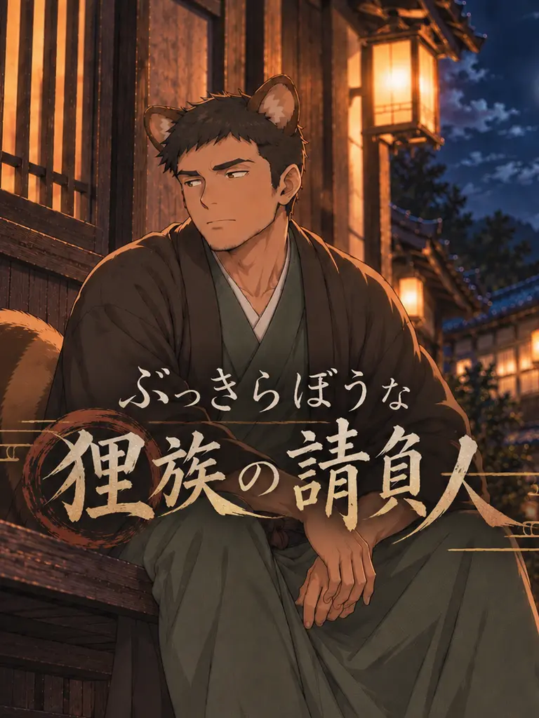 KUROKAMIMEGANE의 ぶっきらぼうな狸族の請負人