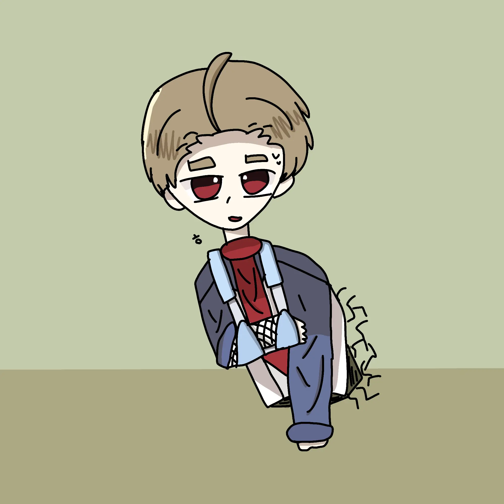 RacialCrisp3131의 벽에 끼어버린 김태현