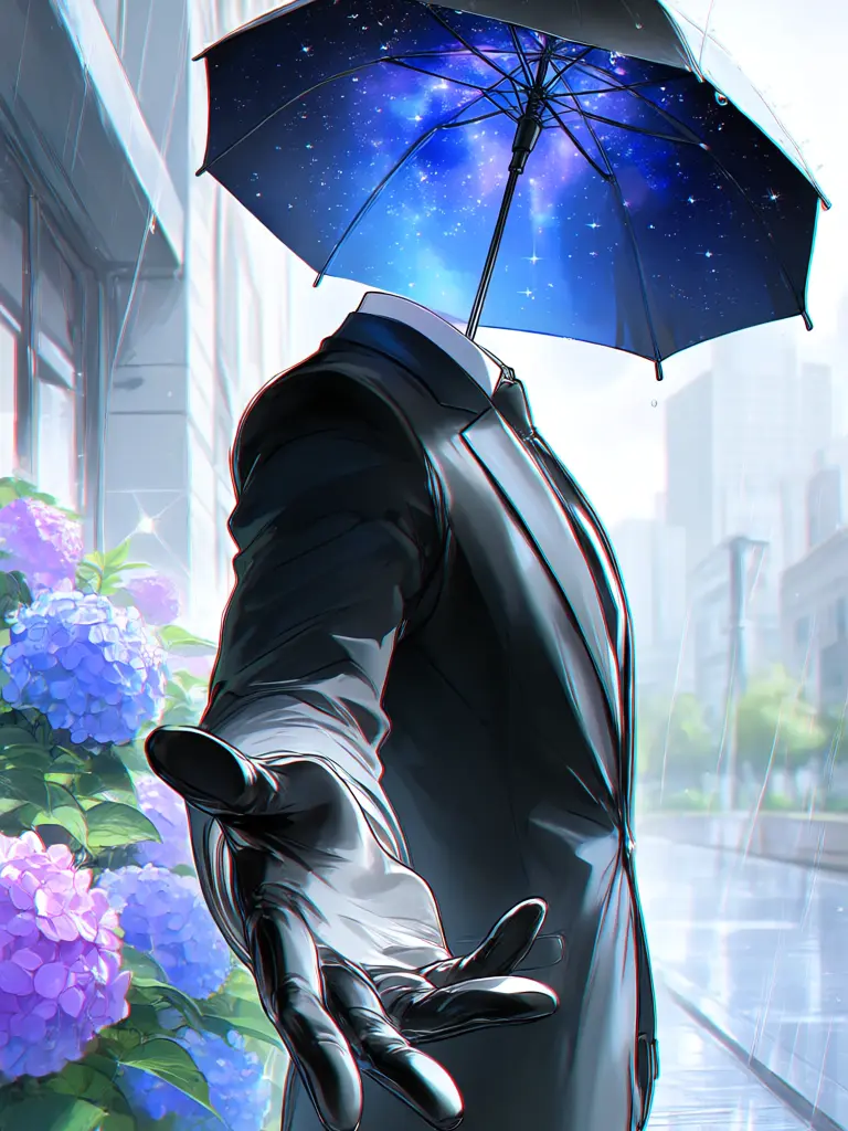 Marshmallow_O0O0의 Care to shelter from the rain under me?