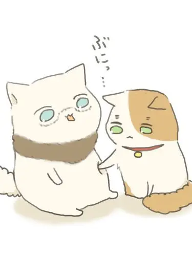 ZestyLava6050의 バチバチしている猫達。