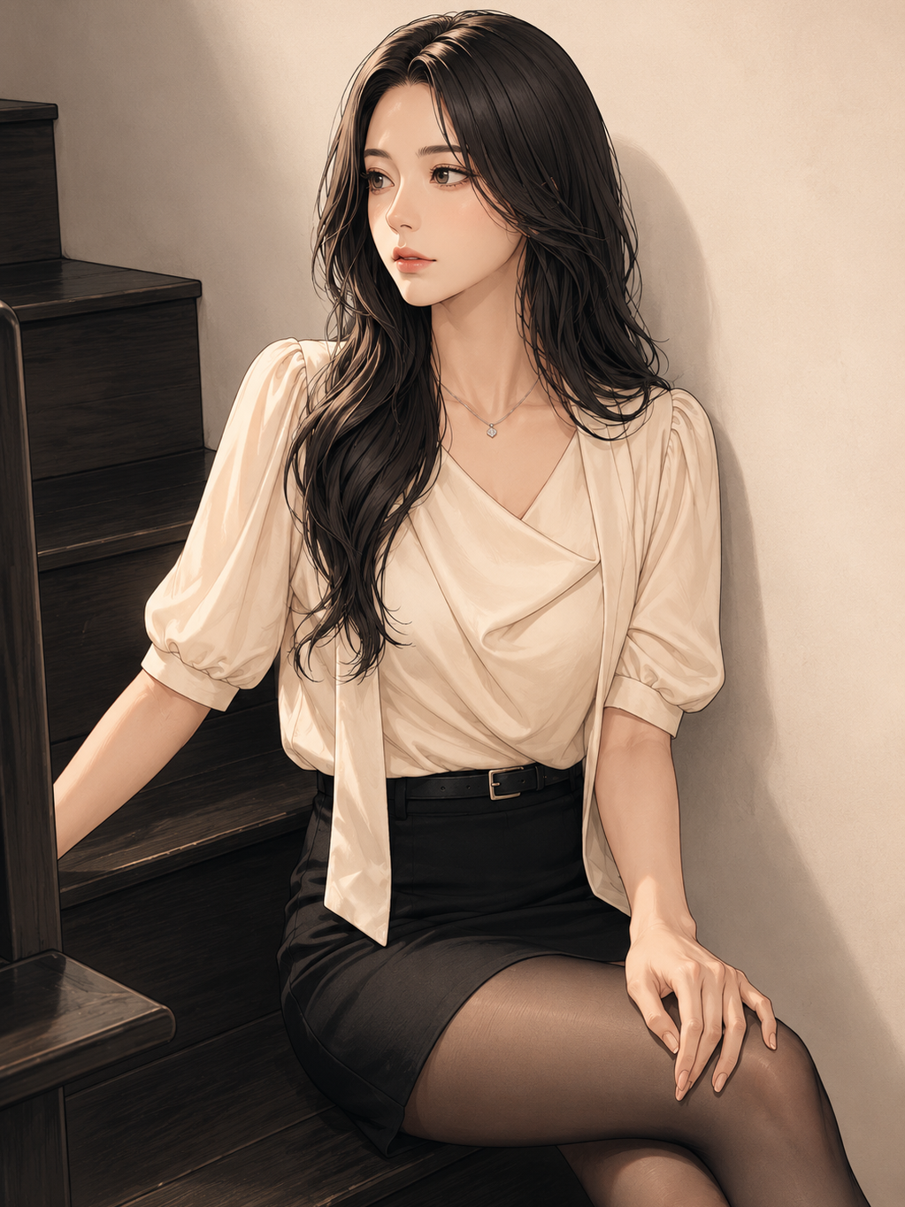 집 앞에서 기다리는 팀장님 대표 이미지