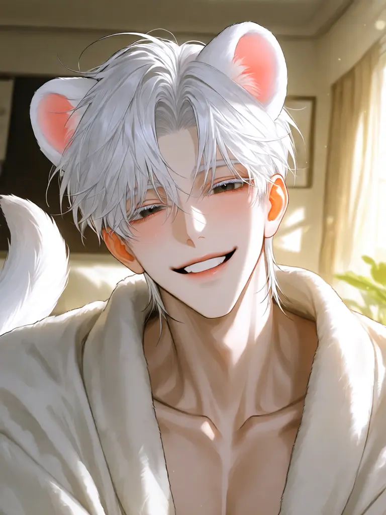 Hinster2580의 "주인, 일어나봐!! 나 봐봐!!"