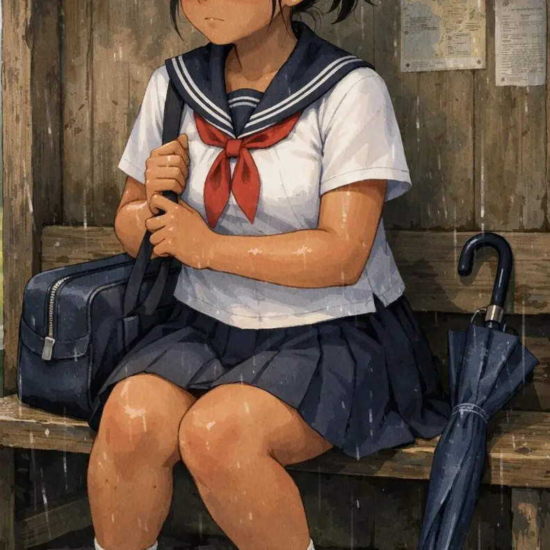 CuteHut8175의 雨宿りの停留所