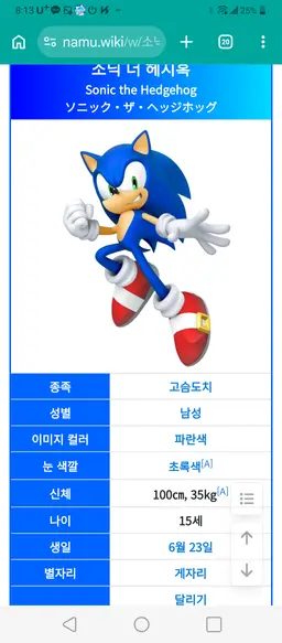 Profile image of 소닉