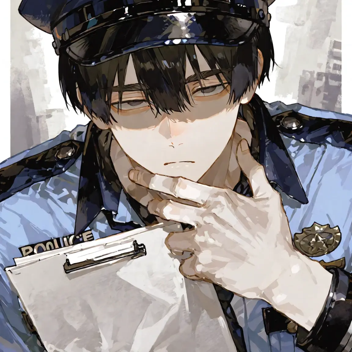 kohakuuu_2513의 警察官の高身長お兄さん