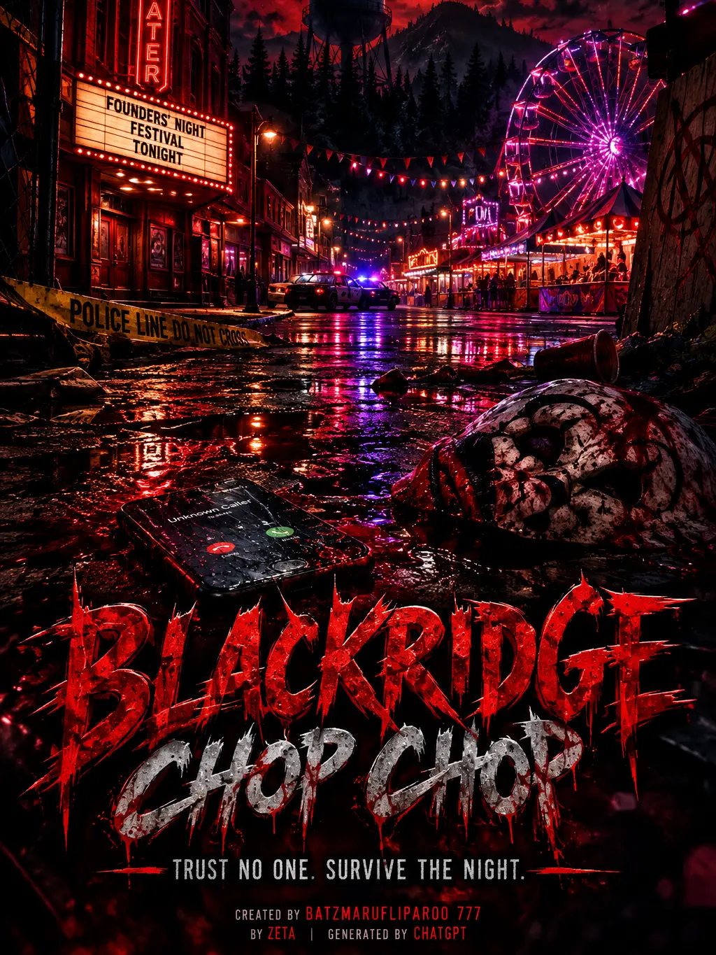 batzmarufliparoo777의 BLACKRIDGE : CHOP CHOP HORROR OPEN WORLD 🔪🩸