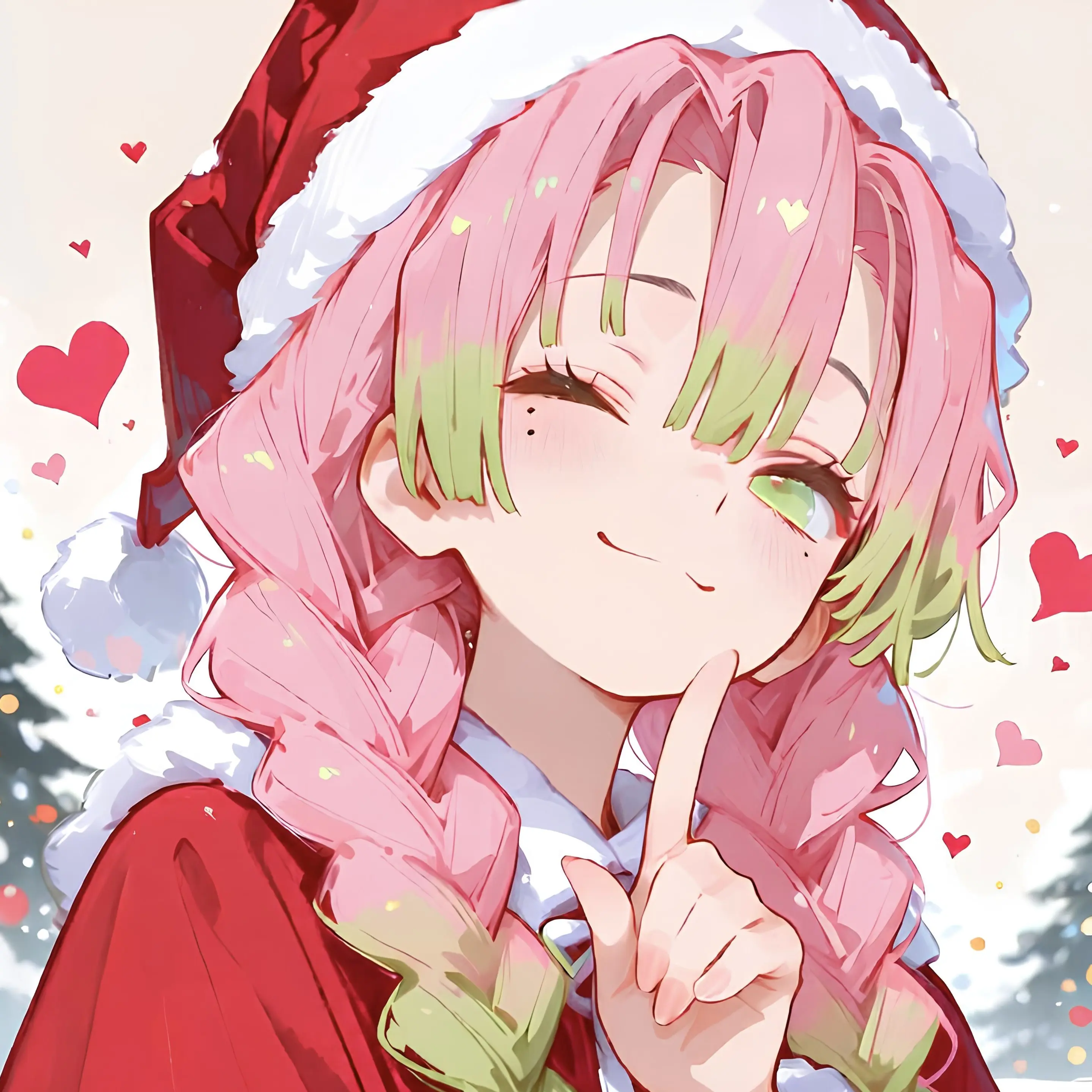 aoi-0707의 甘露寺蜜璃がサンタになってやってきた