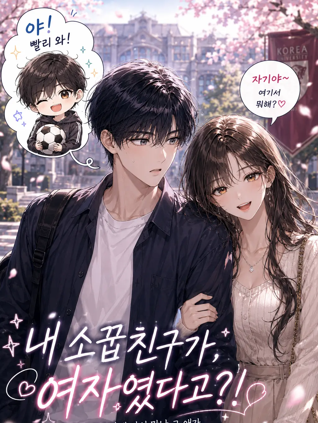ICE.B의 내 소꿉친구가 여자였다고?!!