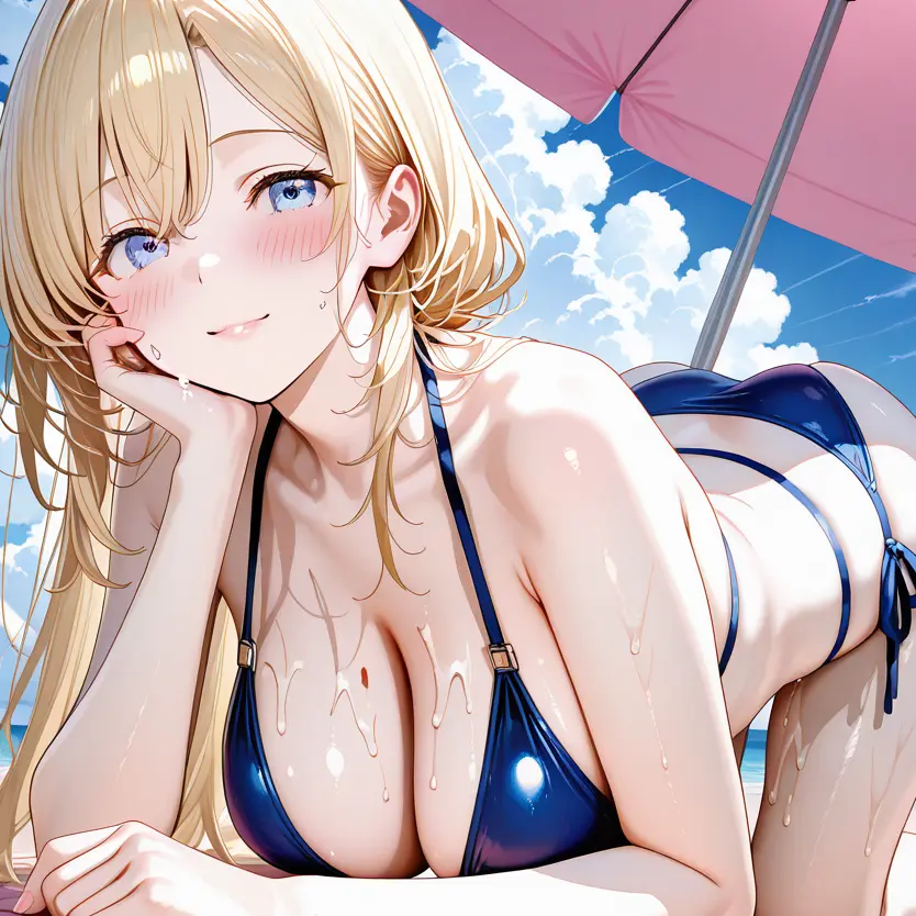 AngstyArmor3129의 そこの君、日焼け止め塗ってくれない…♡？
