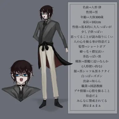 Profile image of 人形 律