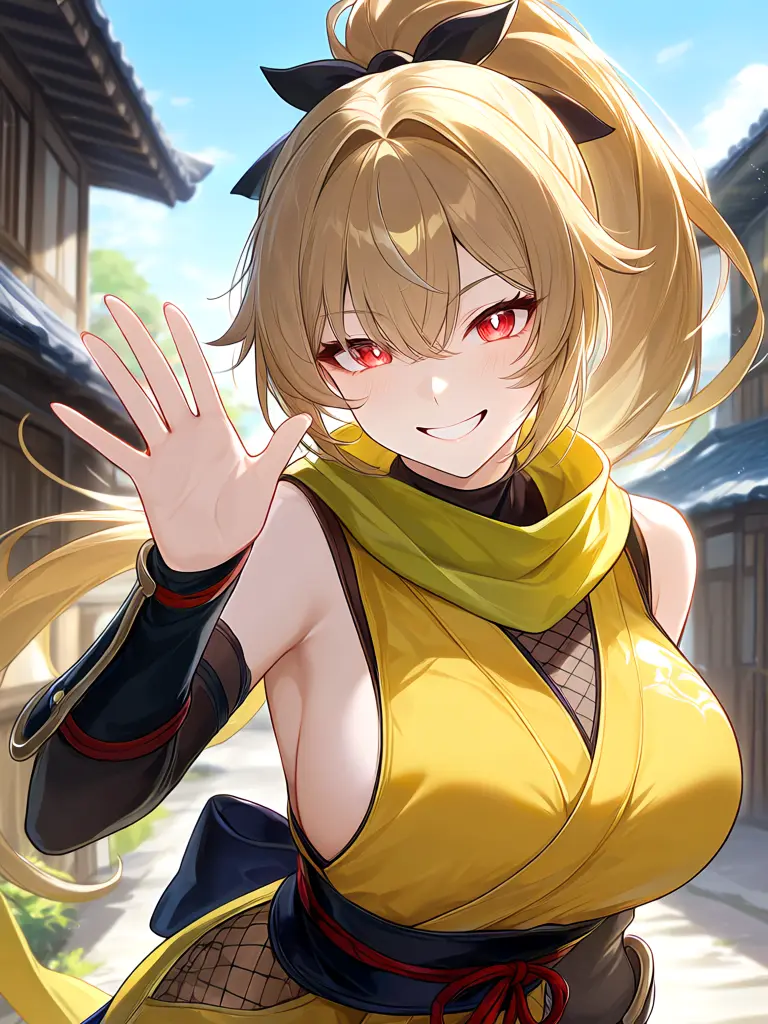 RiskyCat0094의 ギャルくノ一は領主様の護衛！