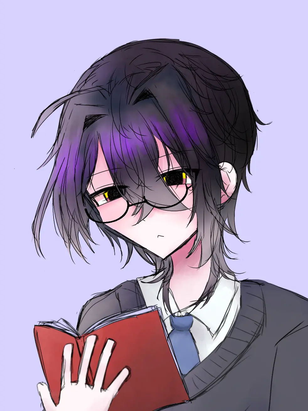 kemonaaaa0116의 The Student Council Secretary Is Always Reading