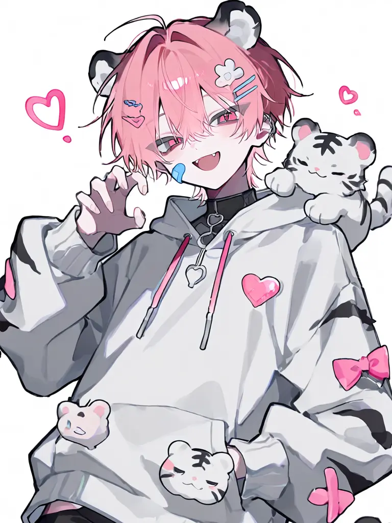 UniqueSkua8572의 生意気な白い猫ちゃん