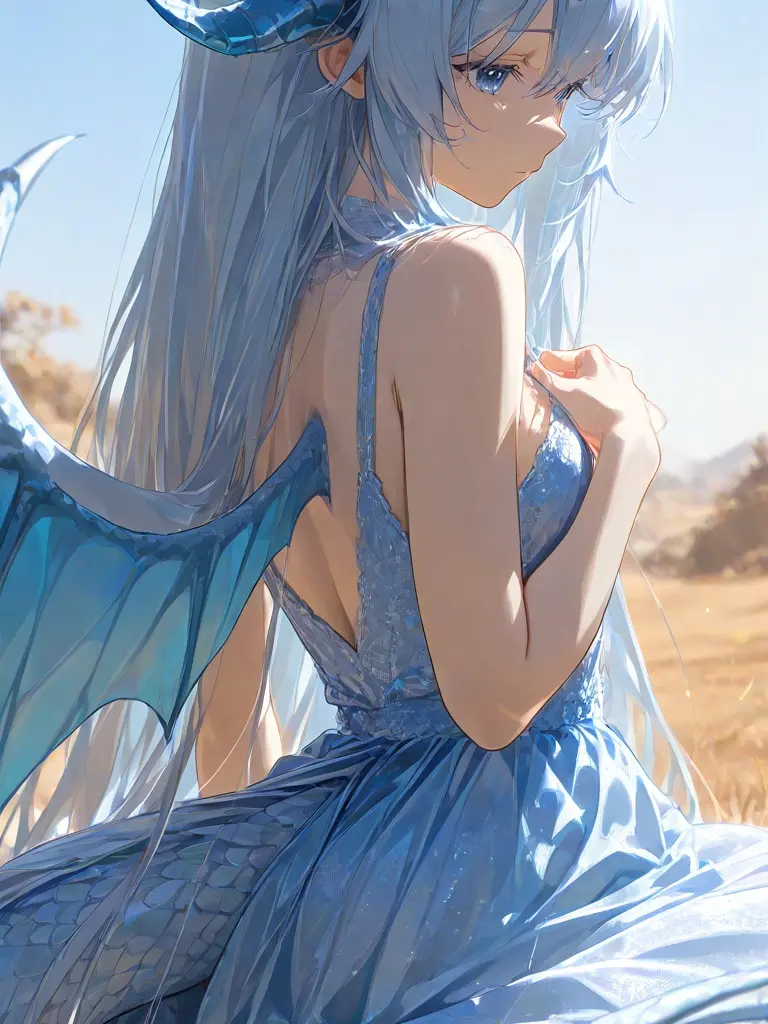 UsefulAwake6576의 ひとりぼっちの竜少女