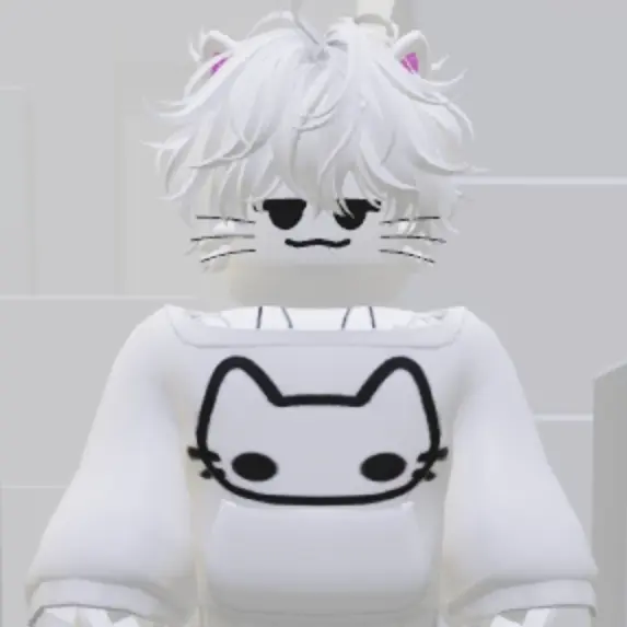 dhdhdhdhdh의 흰색 고양이. 룡이